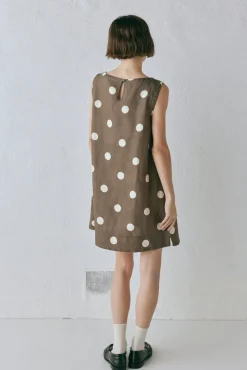 Aftersun Linen Mini Dress Spot