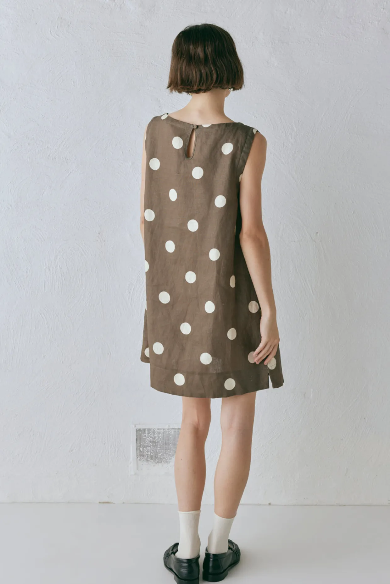 Aftersun Linen Mini Dress Spot