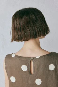 Aftersun Linen Mini Dress Spot