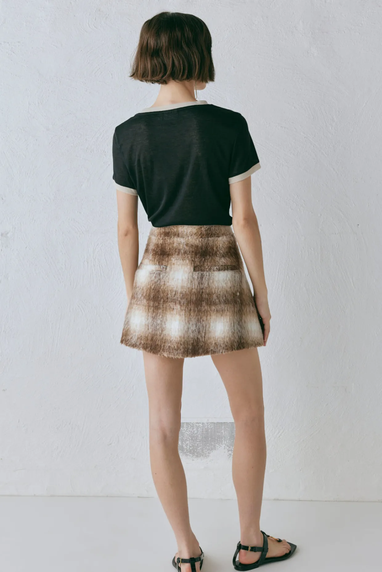 Alexa Mini Skirt Plaid
