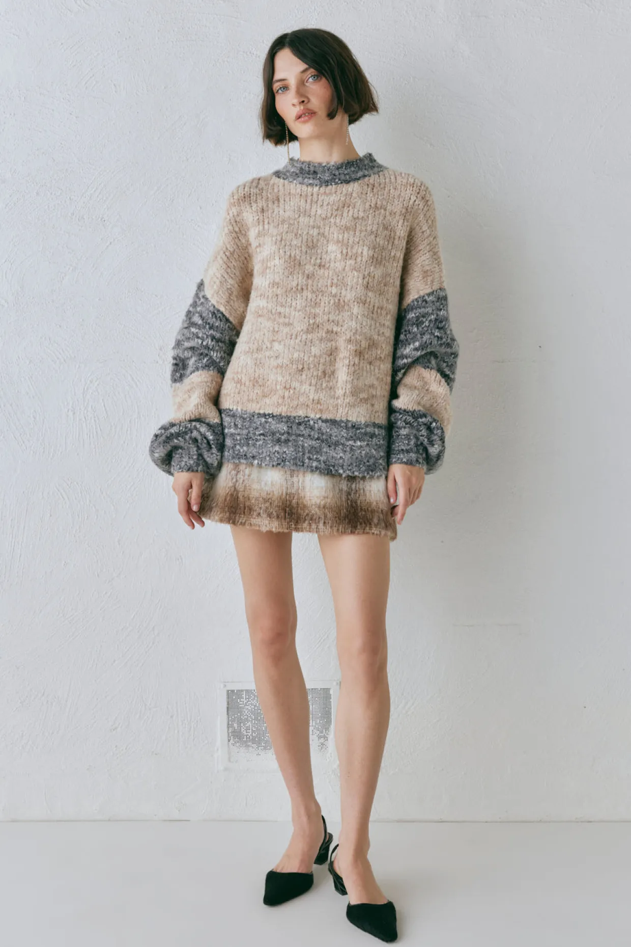 Alys Knit Jumper Marle