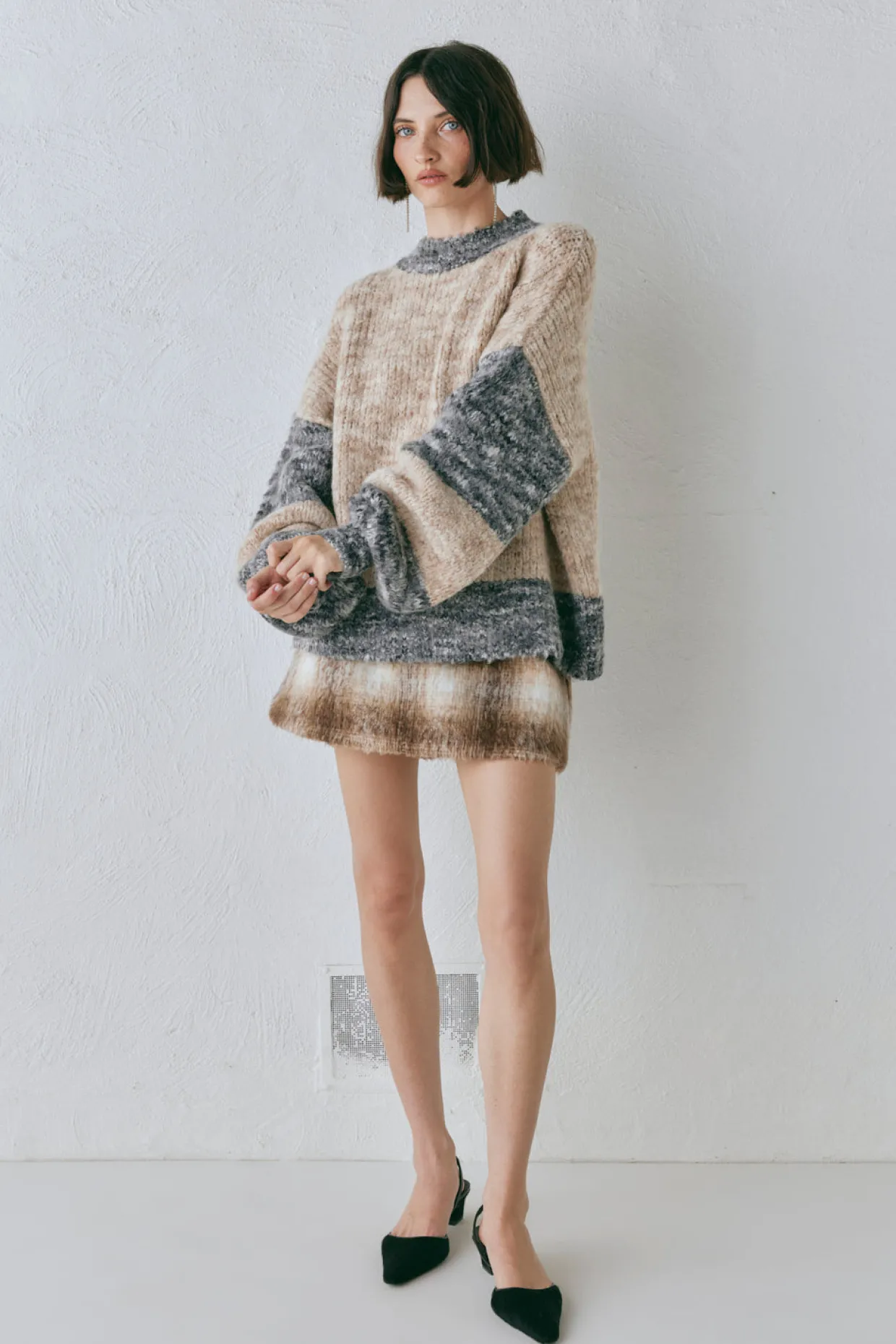 Alys Knit Jumper Marle