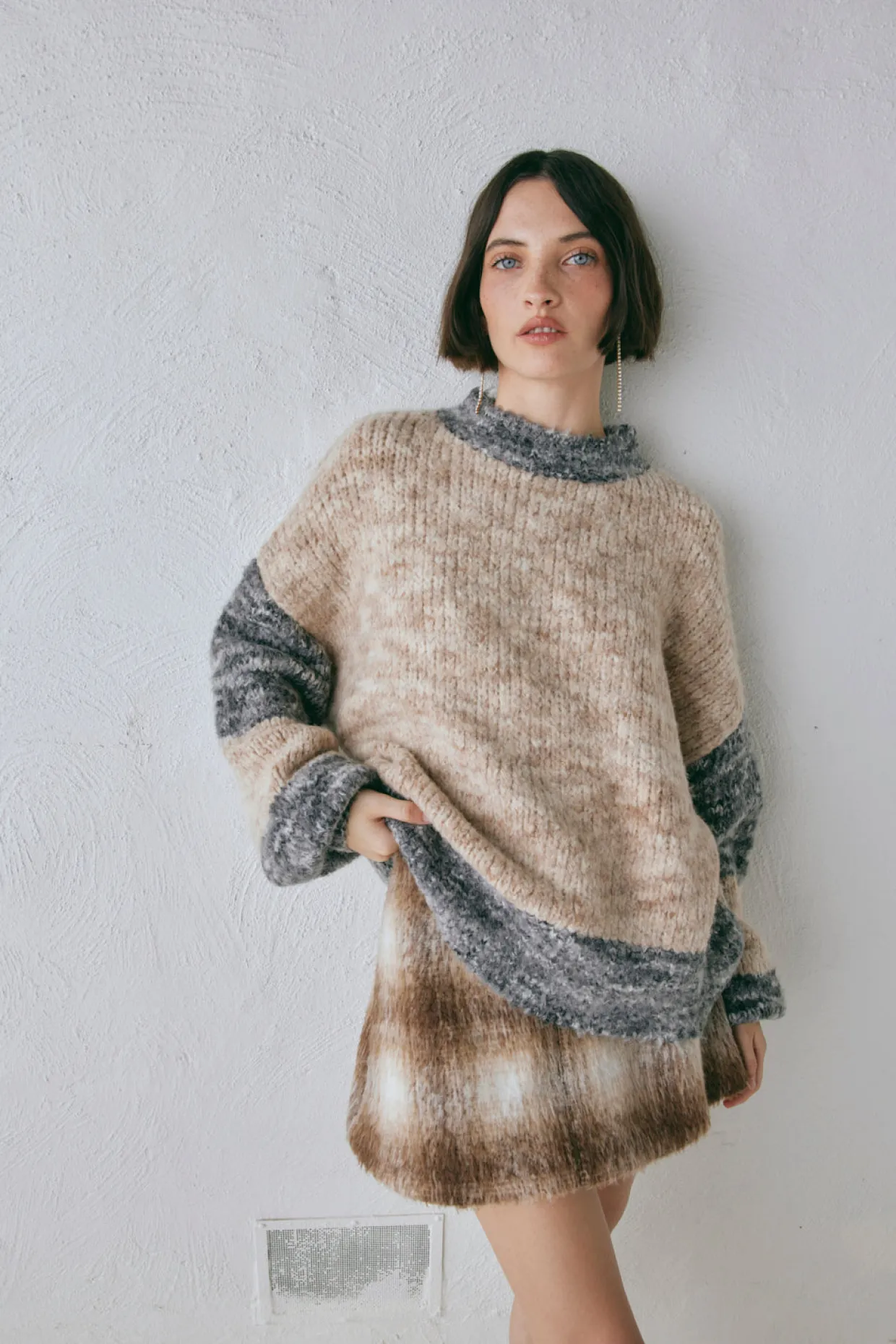 Alys Knit Jumper Marle