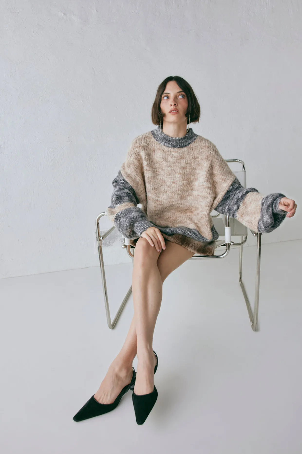 Alys Knit Jumper Marle
