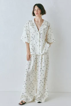 Anke Linen Shirt Dot