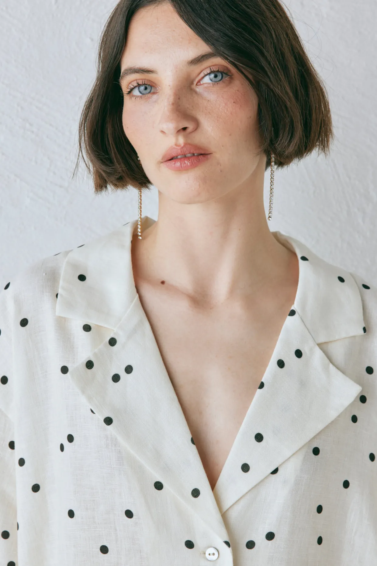 Anke Linen Shirt Dot