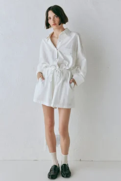 Annika Shorts White