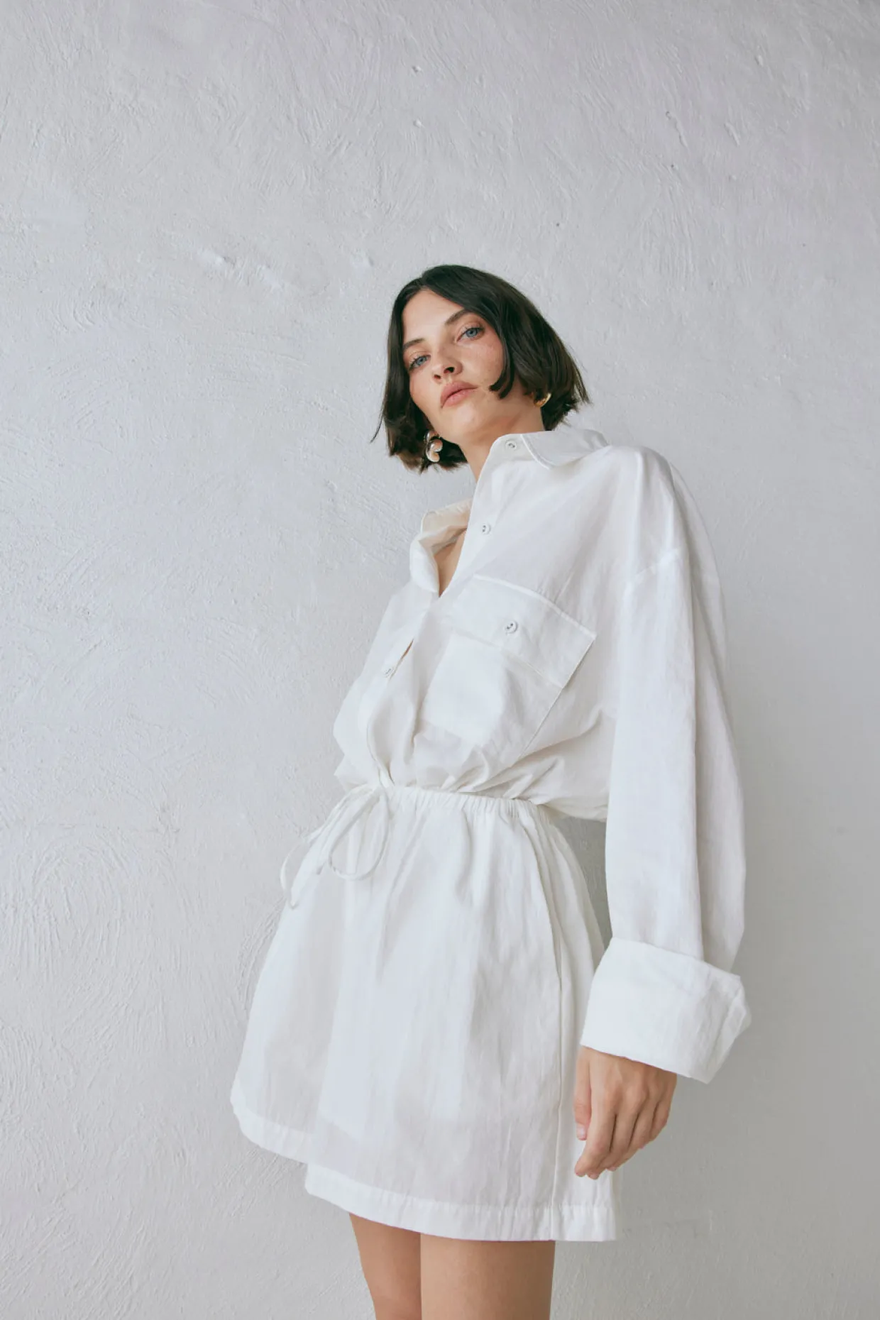 Annika Shorts White