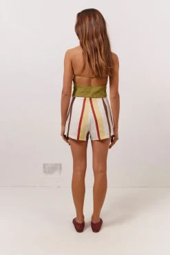 Aya Linen Shorts Ace