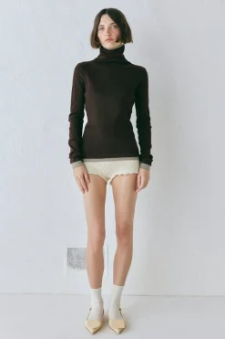 Bea Knit Skivvy Chocolate