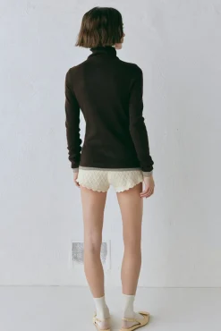 Bea Knit Skivvy Chocolate