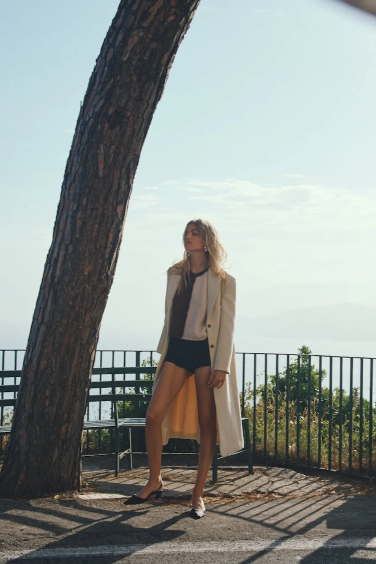 Bridgette Knit Vest Splice