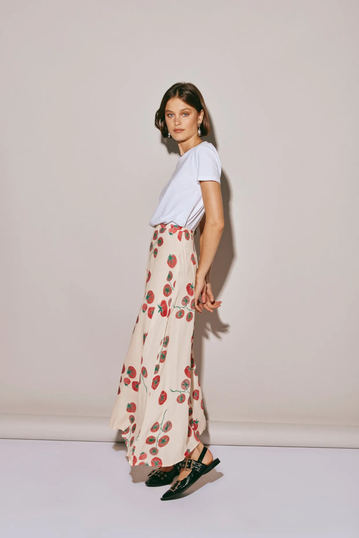 Brie Midi Skirt Roma
