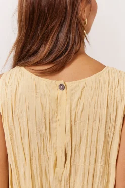 Cate Smock Midi Dress Butter