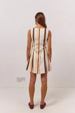 Chloe Linen Mini Dress Ace