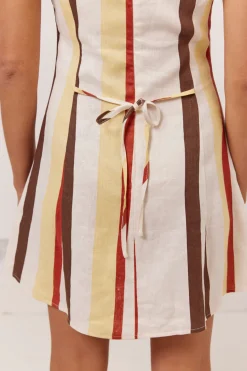 Chloe Linen Mini Dress Ace