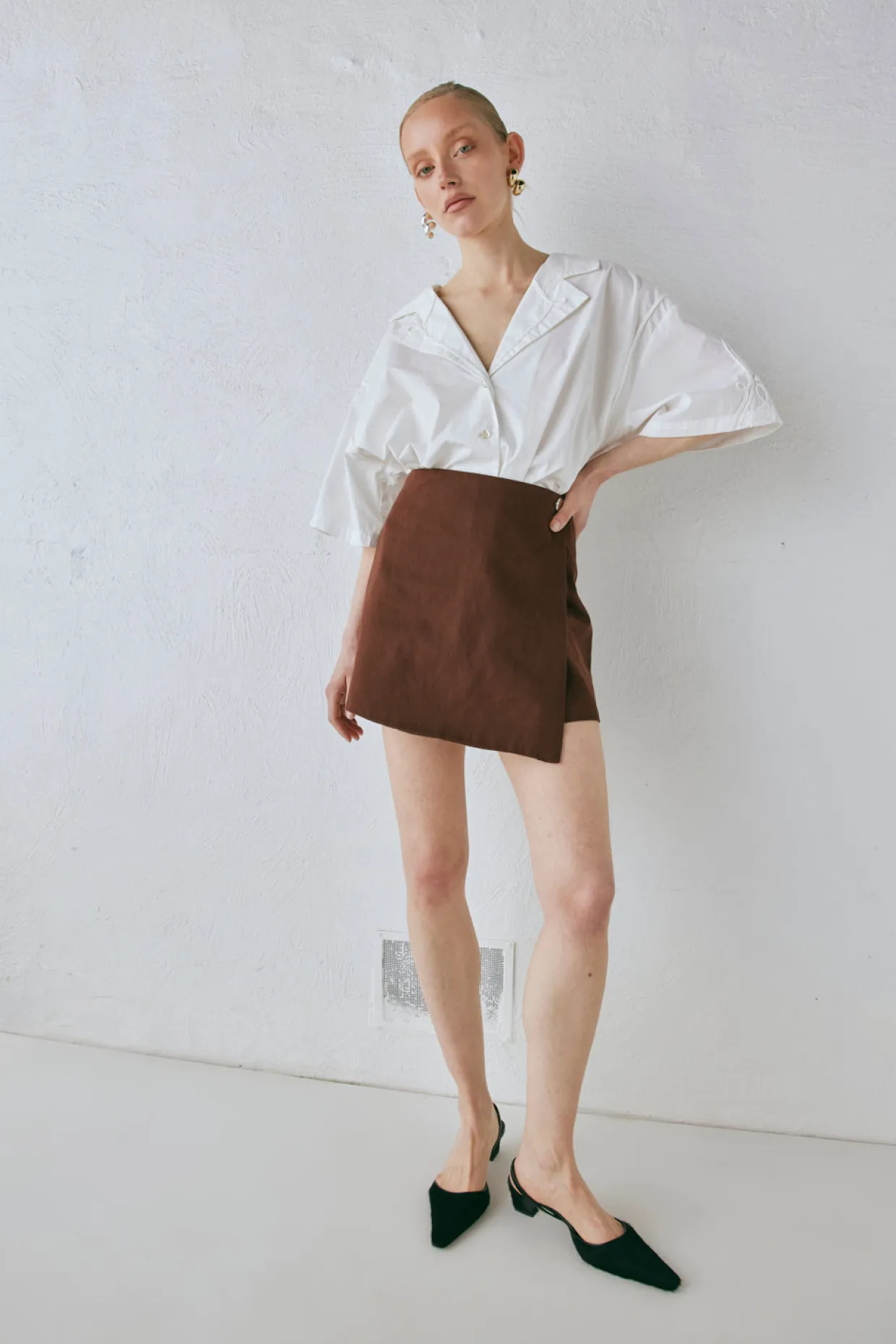 Cove Skort Chocolate