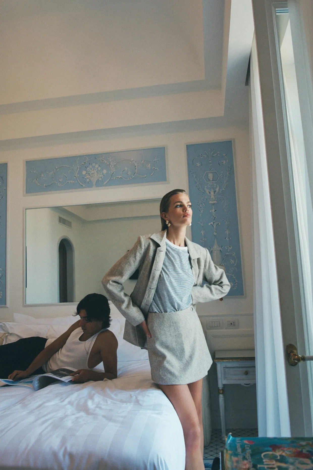 Cove Skort Wheat