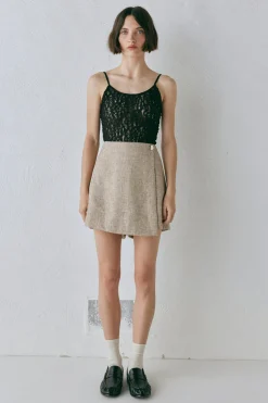 Cove Skort Wheat