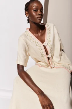 Cultivate Linen Shirt Swirl
