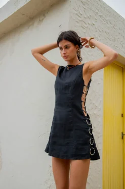 Discoteca Mini Dress Black
