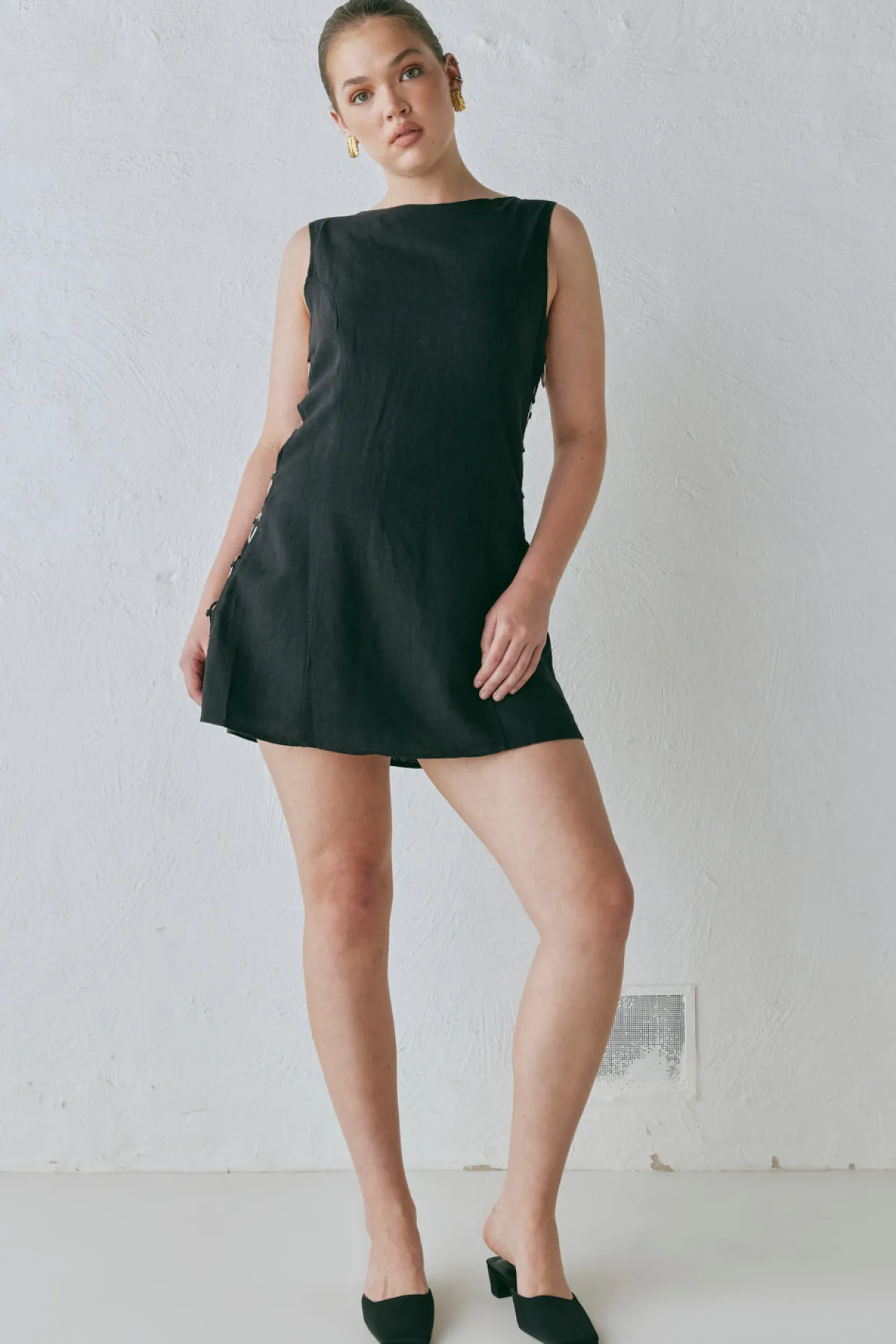 Discoteca Mini Dress Black