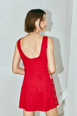 Discoteca Mini Dress Chilli