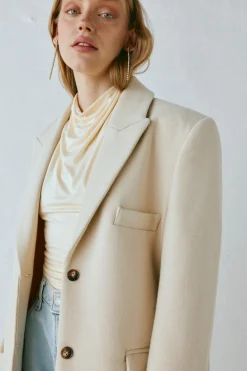 Dua Trench Coat Cream