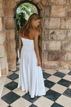 Eliana Maxi Dress White