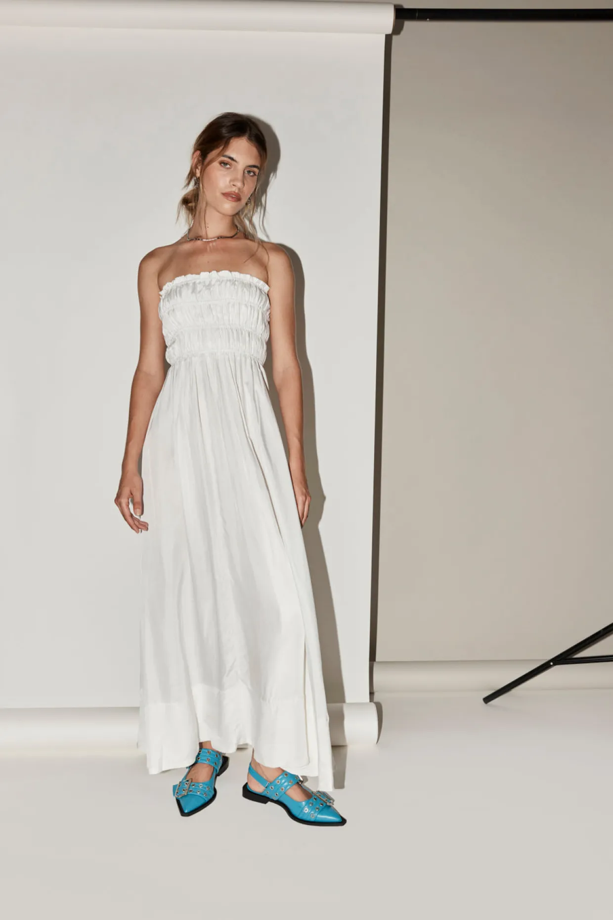Eliana Maxi Dress White