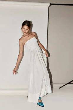 Eliana Maxi Dress White