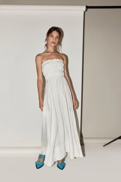 Eliana Maxi Dress White