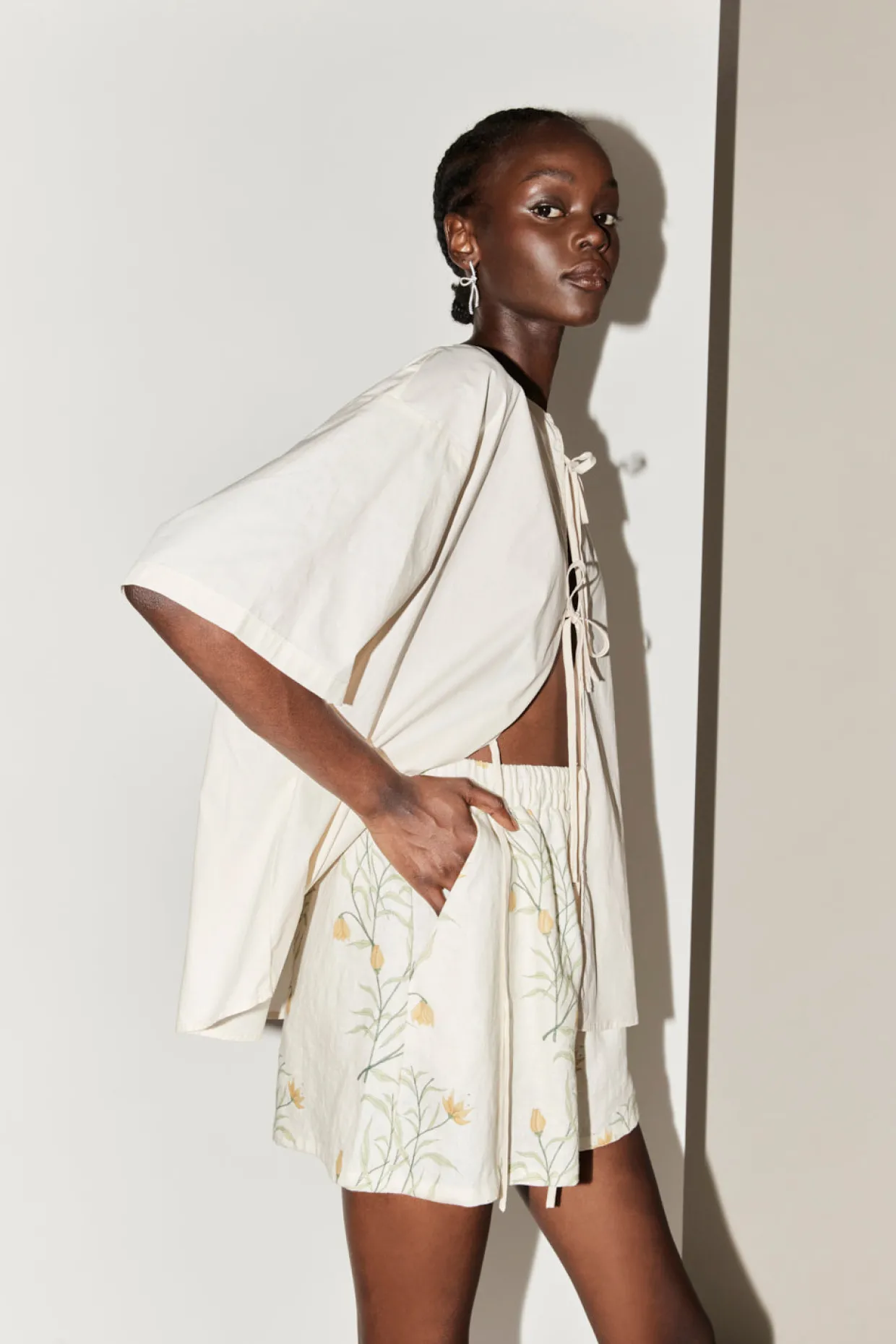 Eliza Linen Shorts Florette