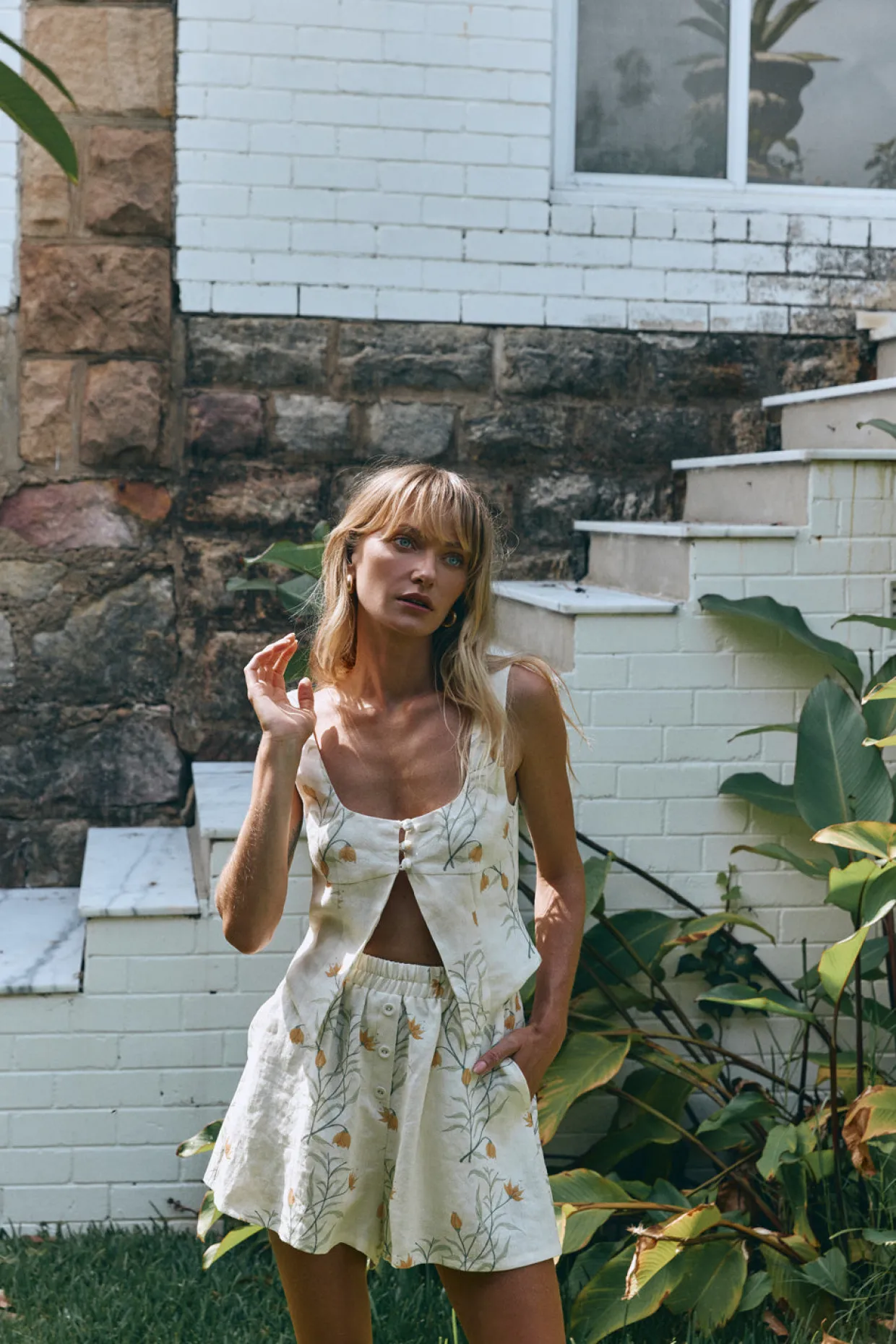 Eliza Linen Shorts Florette