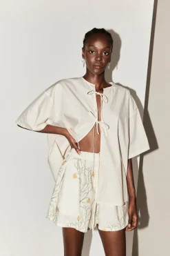 Eliza Linen Shorts Florette