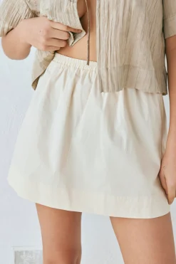 Elka Mini Skirt Cream