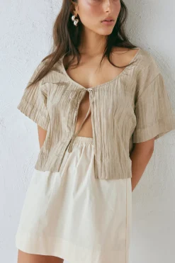 Elka Mini Skirt Cream
