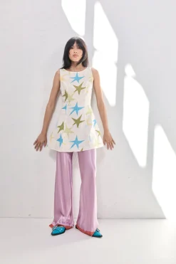 Esther Linen Mini Dress Star