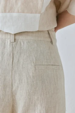 Goldie Linen Pants Oatmeal