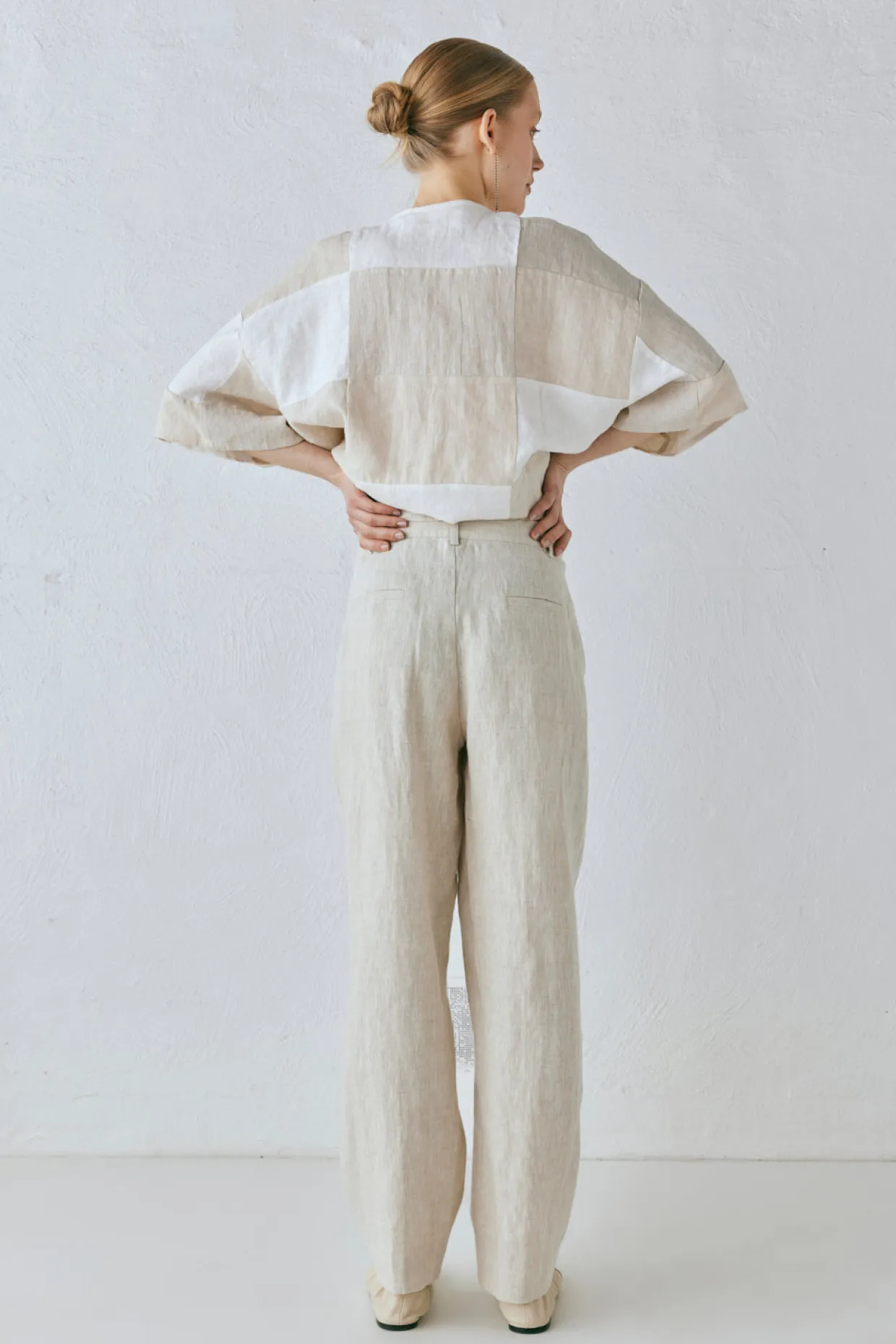 Goldie Linen Pants Oatmeal