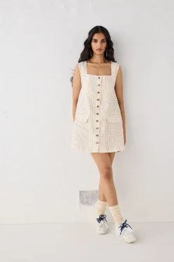Heidi Linen Mini Dress Juno