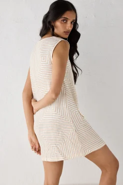 Heidi Linen Mini Dress Juno