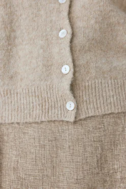 Henley Knit Cardigan Marle