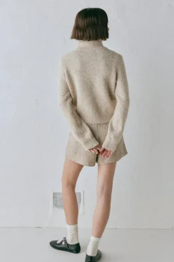 Henley Knit Cardigan Marle