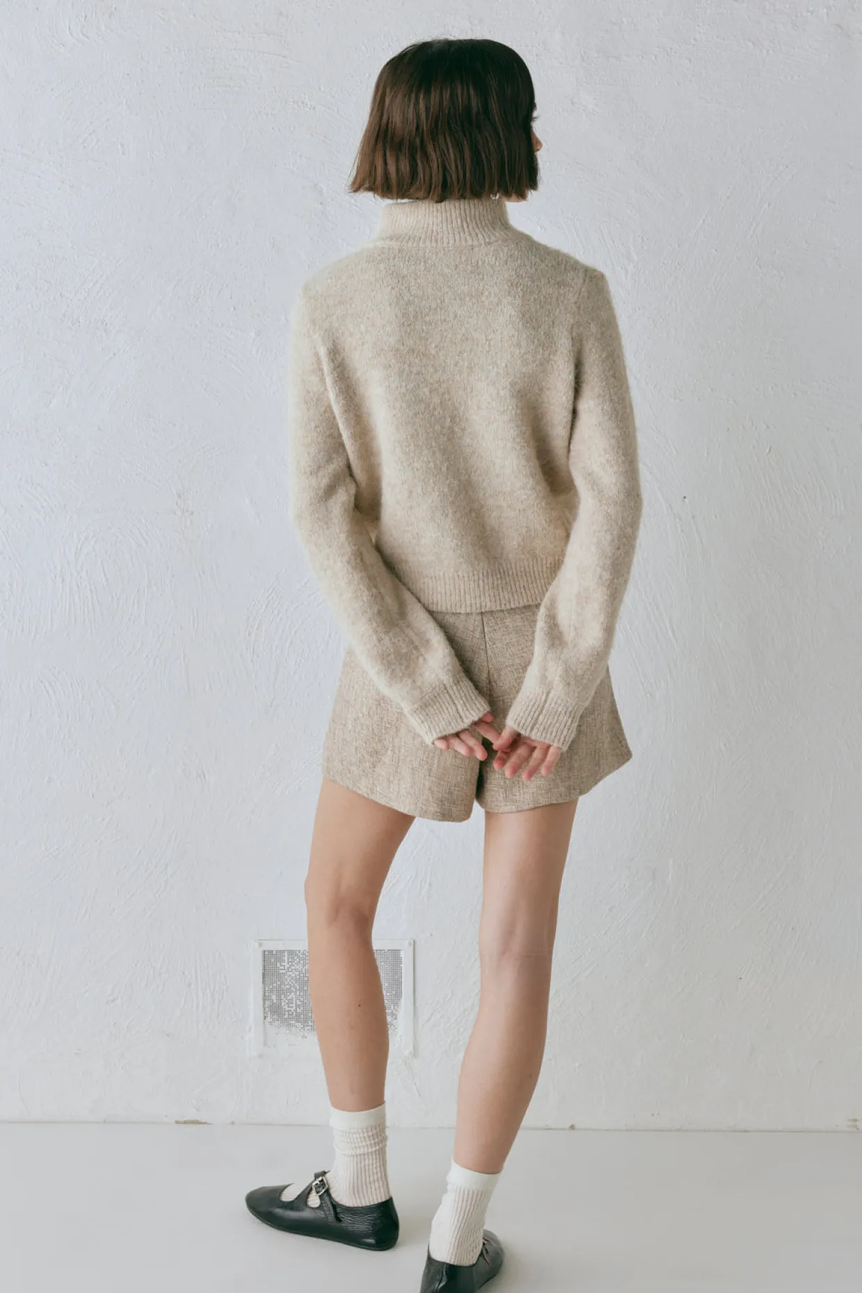 Henley Knit Cardigan Marle