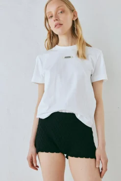 Inner Glow Knit Shorts Black