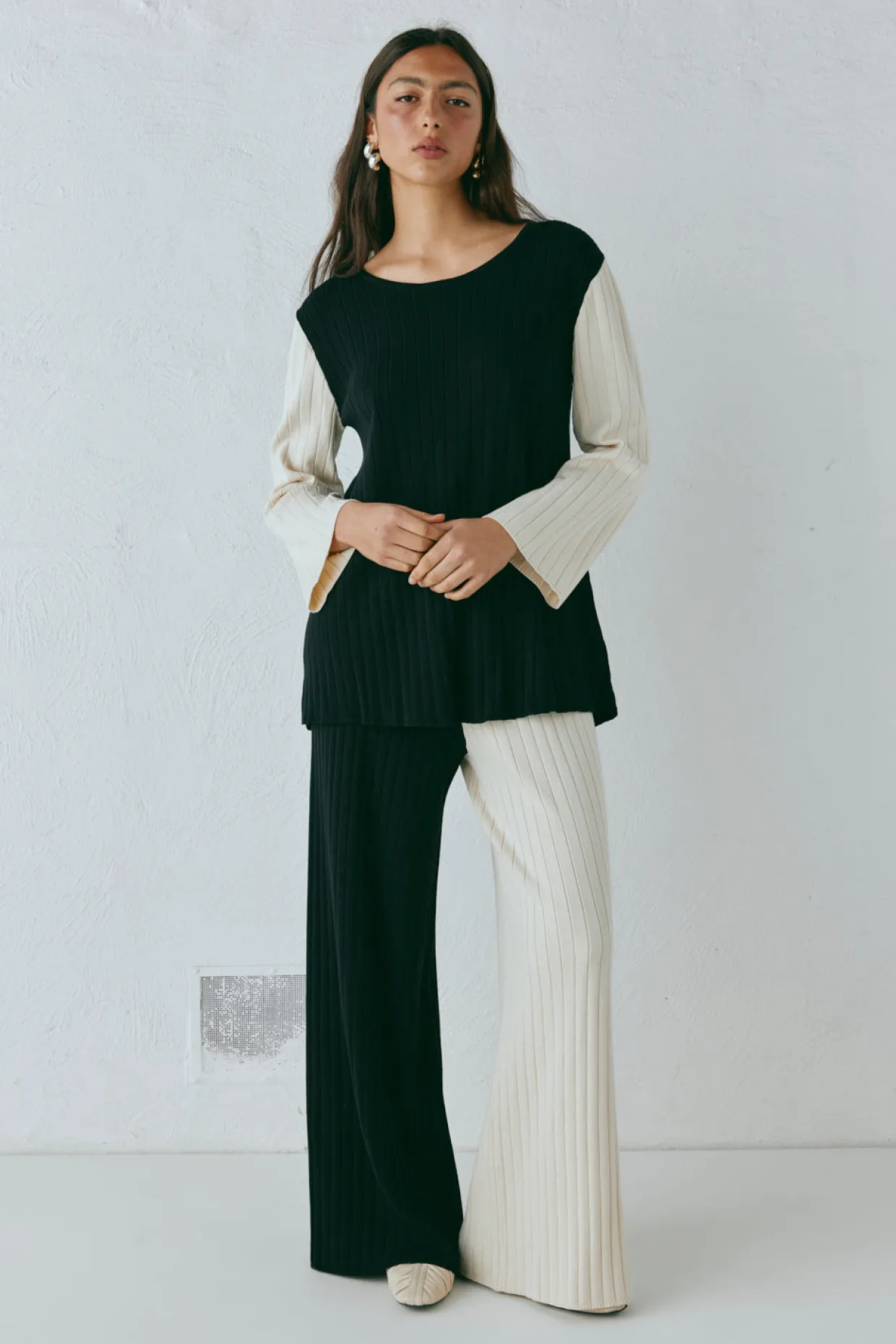 Jac Knit Pants Splice