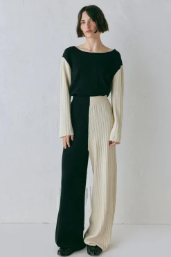 Jac Knit Pants Splice