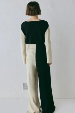 Jac Knit Pants Splice
