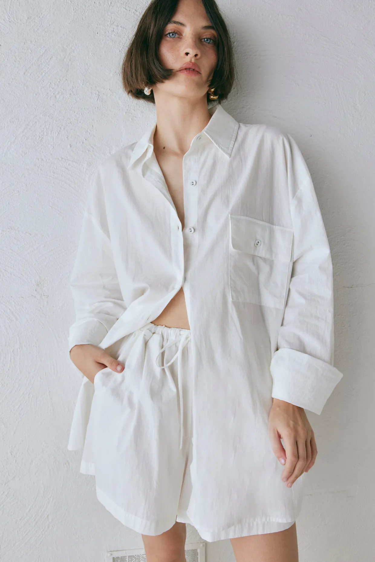 June Shirt White